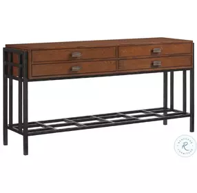 Island Fusion Medium Coconut Shell Brown Saipan Sideboard
