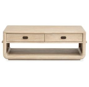 Sunset Cove Sanibel Brown Rectangular Cocktail Table