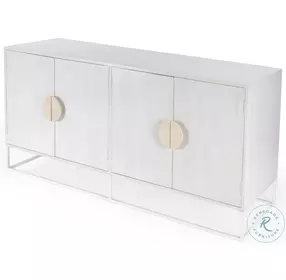 Lennasa White Sideboard