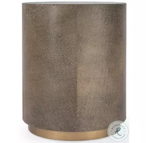 Olenka Gold Cosmopolitan Round Accent Table