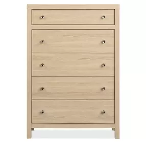 Meadowrise Sandstone Beige 5 Drawer Chest