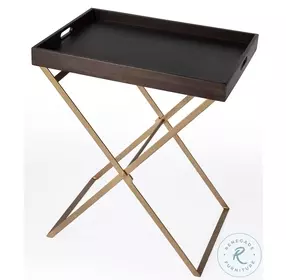 Butler Loft Emma Distressed Multi Cross Leg Tray Table
