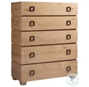 Los Altos Natural Oak Stain Carnaby Drawer Chest