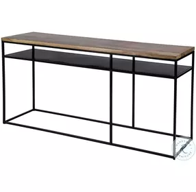 Sutton Natural Mango 63" Console Table