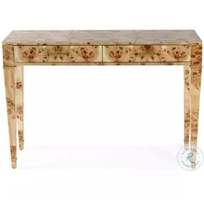 Kai Light Burl Console Table