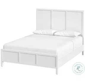 Lark White Queen Platform Bed