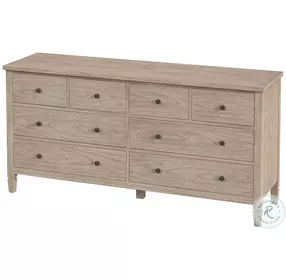 Flagstaff Desert Sand 8 Drawer Dresser