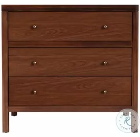 Nora Walnut 3 Drawer Dresser