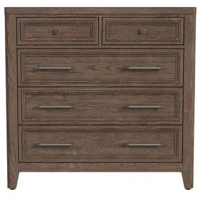 Carlson Harvest Brown 5 Drawer Chest