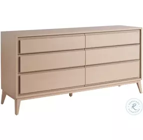 Latham Sand Drift 6 Drawer Double Dresser