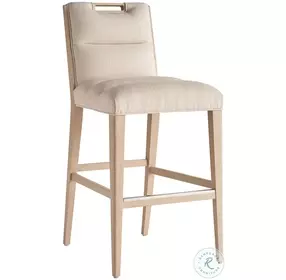 Greer Biscayne Channeled Upholstered Bar Stool