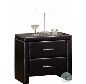 Zoey Dark Brown Nightstand
