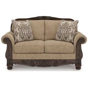 Stanmore Golden Loveseat