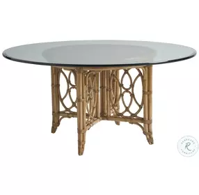Key Biscayne Light Driftwood Emerald Bay 54" Round Dining Table