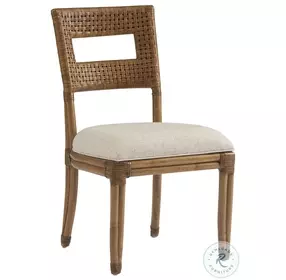 Key Biscayne Light Driftwood Delano Woven Side Chair