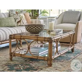Key Biscayne Light Driftwood Rectangular Deering Bay Occasional Table Set
