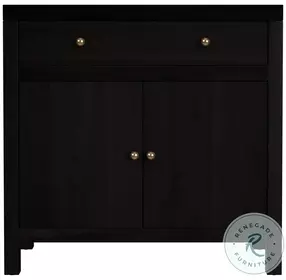 Nora Antique Coffee Accent Storage Cabinet