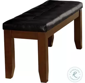 Ameillia Dark Oak 48" Bench