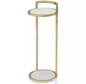 Surrey Gold And White Scatter Table