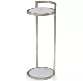 Surrey White And Silver Scatter Table