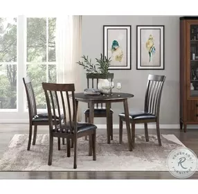 Rutland Espresso Extendable Dining Room Set