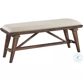 Monroe Walnut Dining Bench