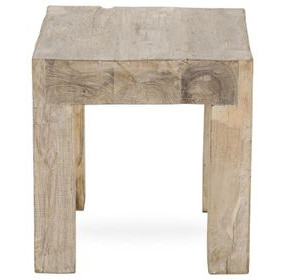 Giza Butterwood Blend Rectangular End Table