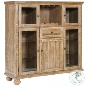 Weatherford Wheat 1 Drawer Curio