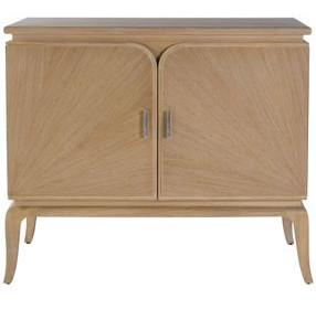 Karolina Light Brown 40" 2 Door Accent Cabinet
