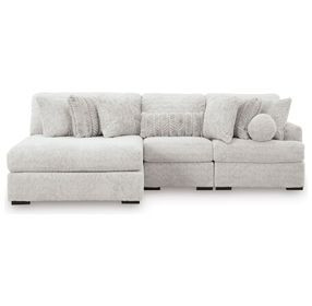Snodoodle Arctic 3 Piece Sectional with Armless Chaise