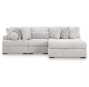Snodoodle Arctic 3 Piece Sectional with Chaise