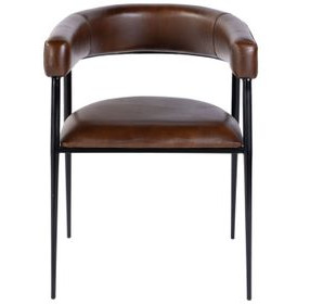 Dallas Medium Brown 20" Dining Chair