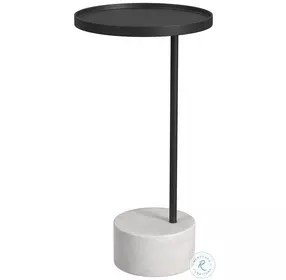 Banyan Black And White Scatter Table