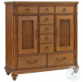 Bali Hai Aged Chestnut Brown Balencia Gentlemans Chest