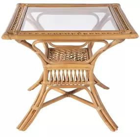 Antigua Natural 34" Square Dining Table