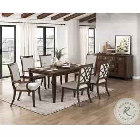 Claymont Brown Extendable Dining Room Set