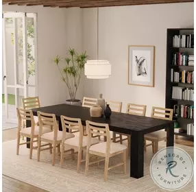 Carter Black Extendable Dining Room Set