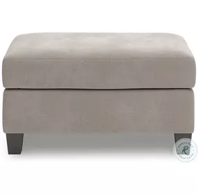 Willarae Taupe Ottoman