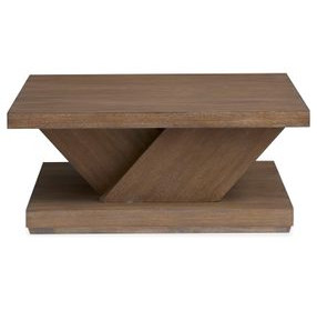 Lansbury Antique Wheat Square Cocktail Table