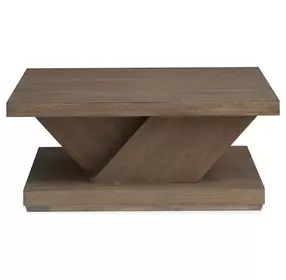 Lansbury Antique Wheat Square Cocktail Table