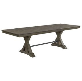Sullivan Burnished Clay 104" Extendable Rectangular Dining Table