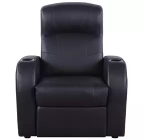 Cyrus Black Recliner