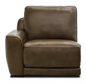 Weston Venetian Honey Leather Dual Power Zero Wall LAF Power Recliner with USB Charging