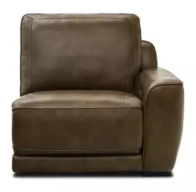 Weston Venetian Honey Leather Dual Power Zero Wall RAF Power Recliner with USB Charging
