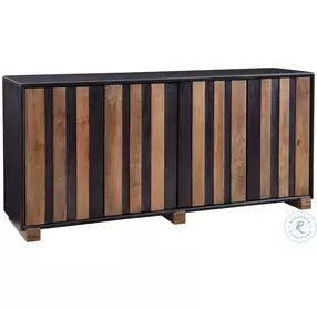 Adrienne Natural And Ebony Server