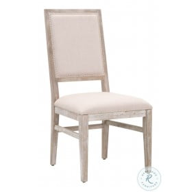 Traditions Stone Linen And Natural Gray Dexter Side Chair Set Of 2