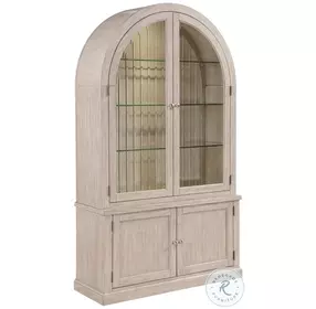 Lofton Light Gray Curio