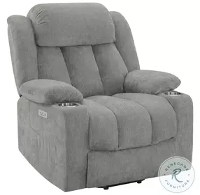 Houston Gray Power Lift Recliner