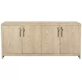 Trifecta Driftwood Cerused Oak 4 Door Server