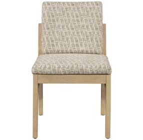 Trifecta Beige Upholstered Dining Chair Set of 2